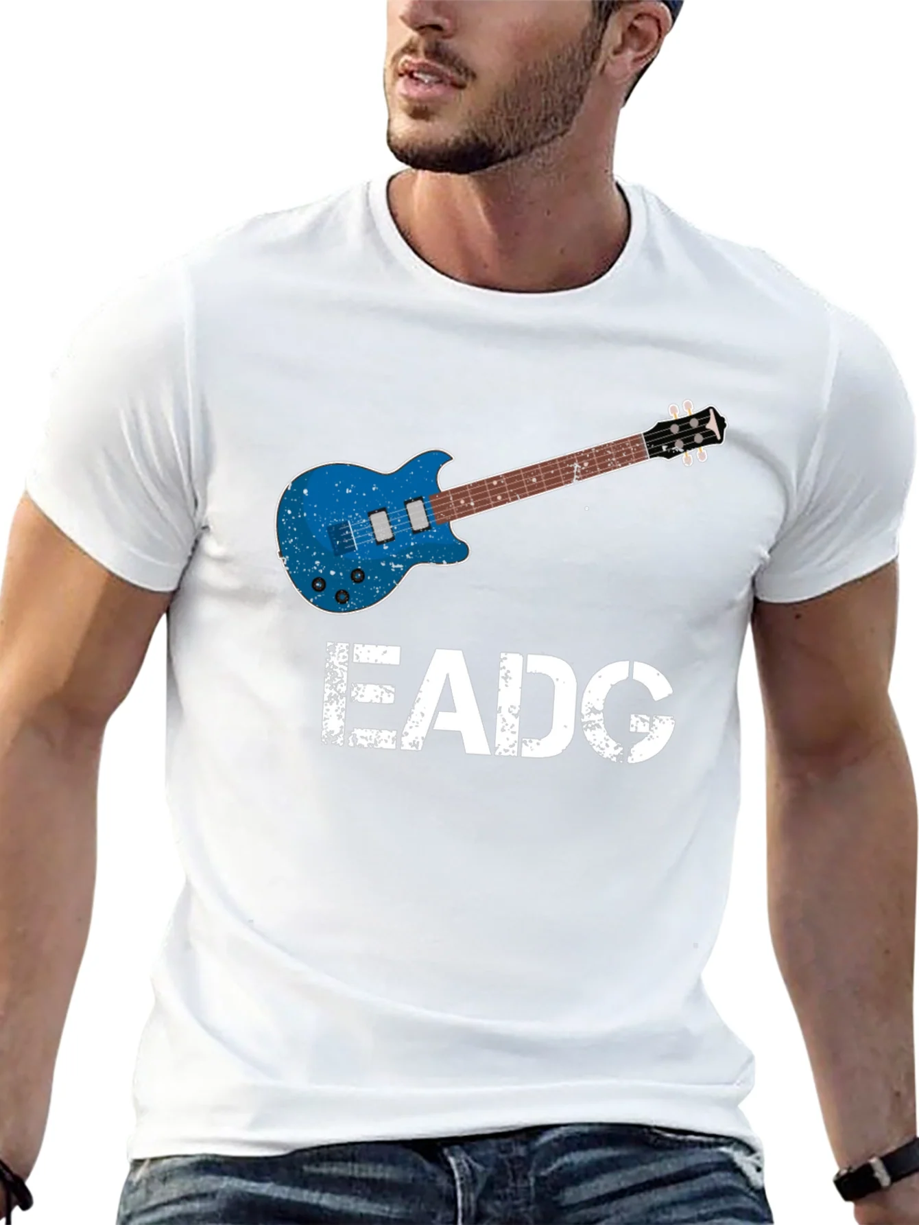 Electric Guitar Tuning T-Shirt - Musicians Tee