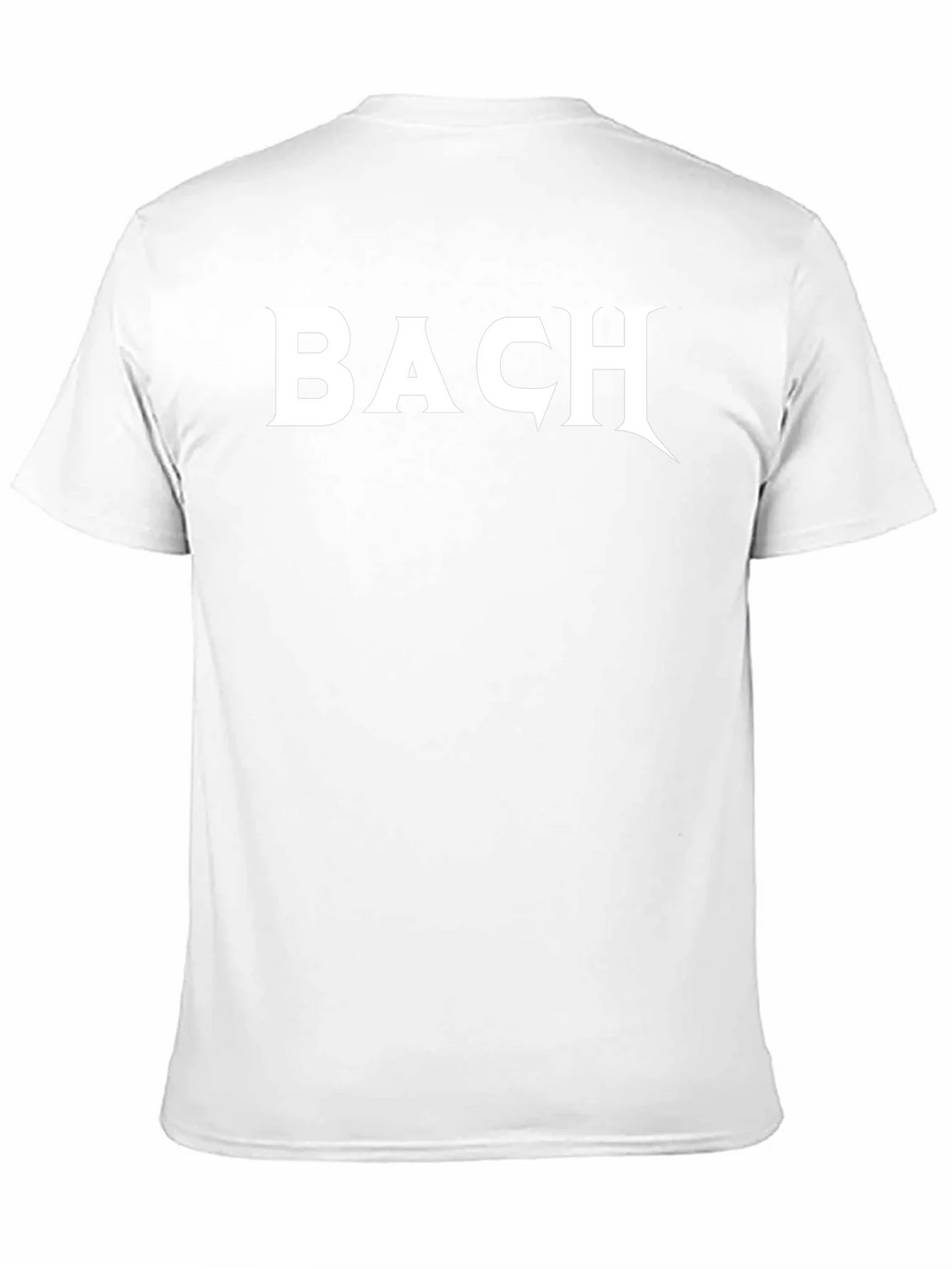 Bach T-Shirt - Black Cotton Music Tee