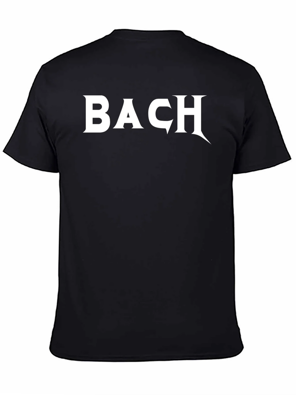 Bach T-Shirt - Black Cotton Music Tee