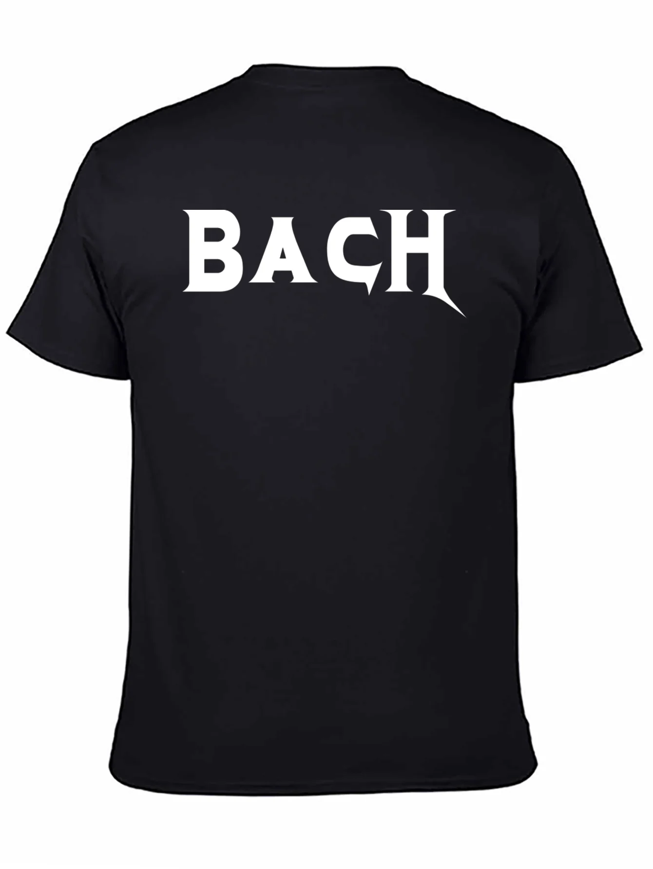 Bach T-Shirt - Black Cotton Music Tee
