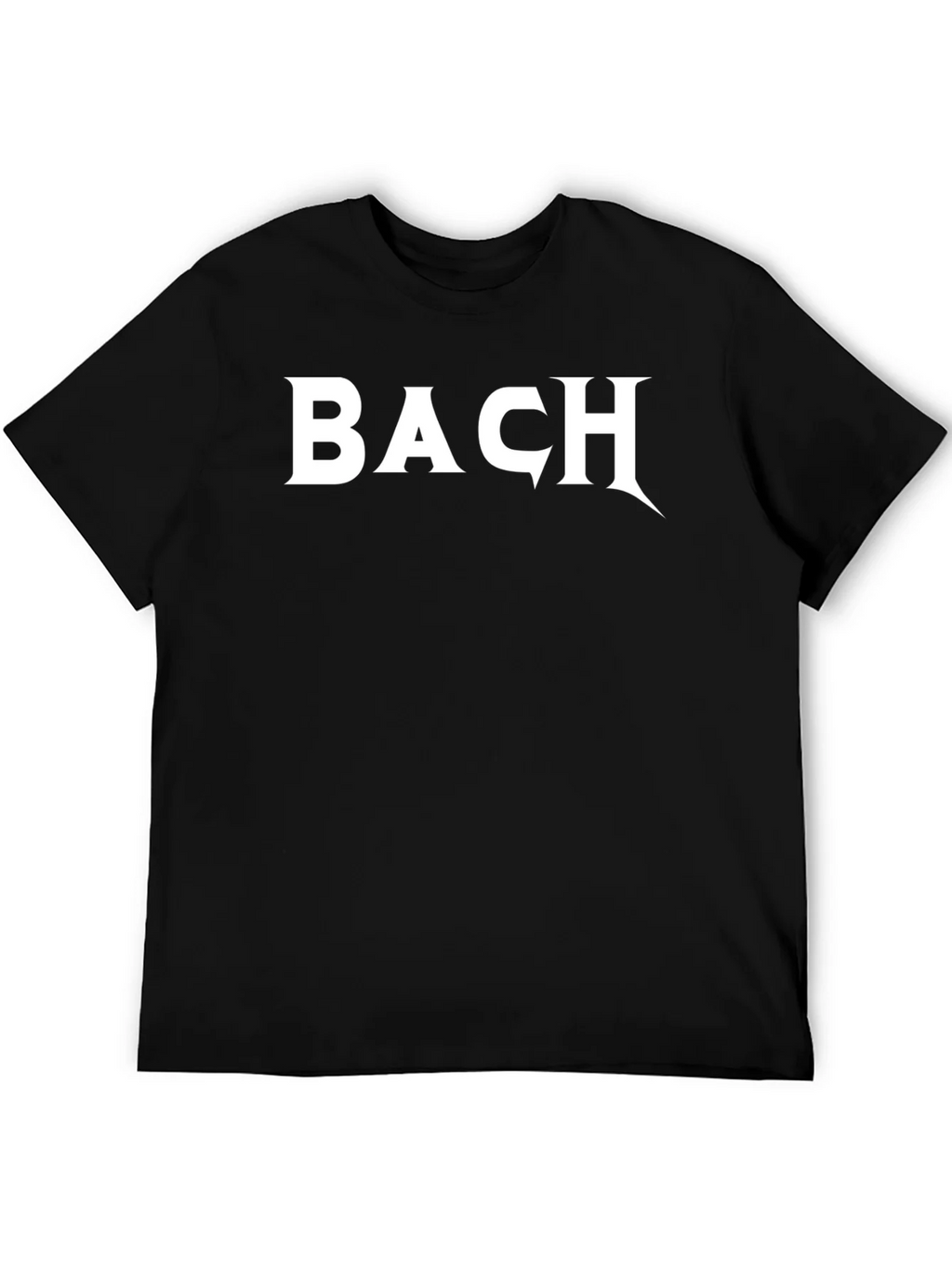 Bach T-Shirt - Black Cotton Music Tee
