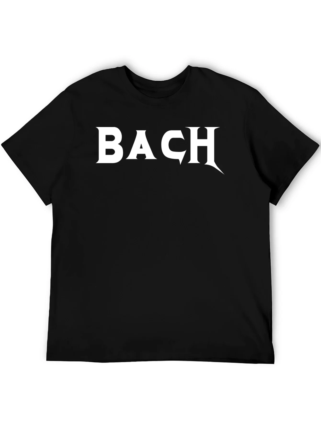 Bach T-Shirt - Black Cotton Music Tee