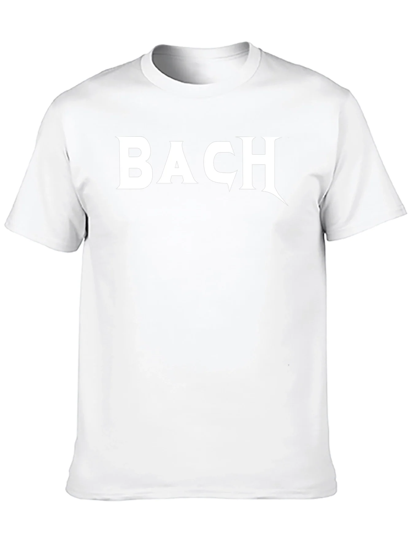 Bach T-Shirt - Black Cotton Music Tee