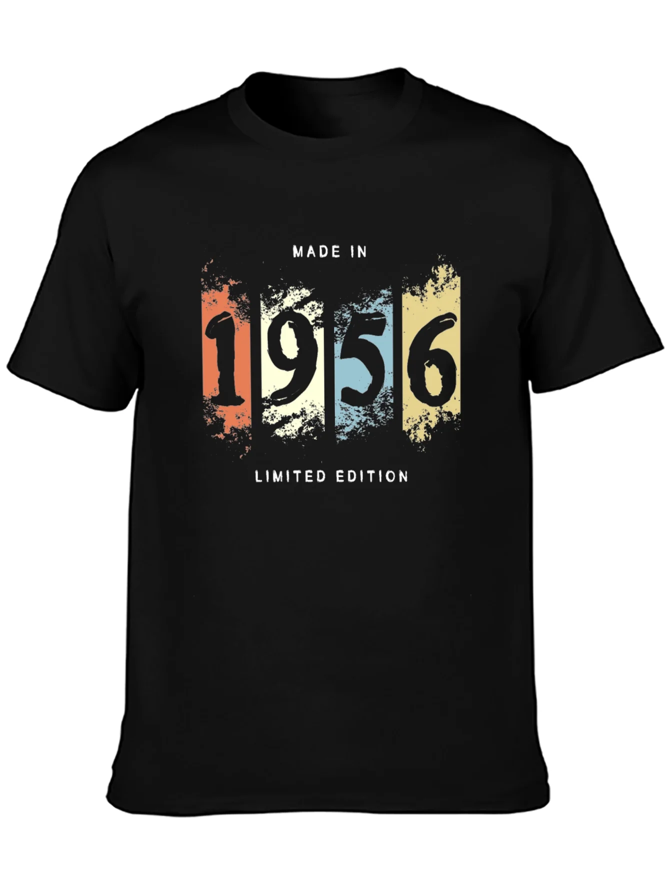 Vintage Made in 1956 Limited Edition Black T-Shirt