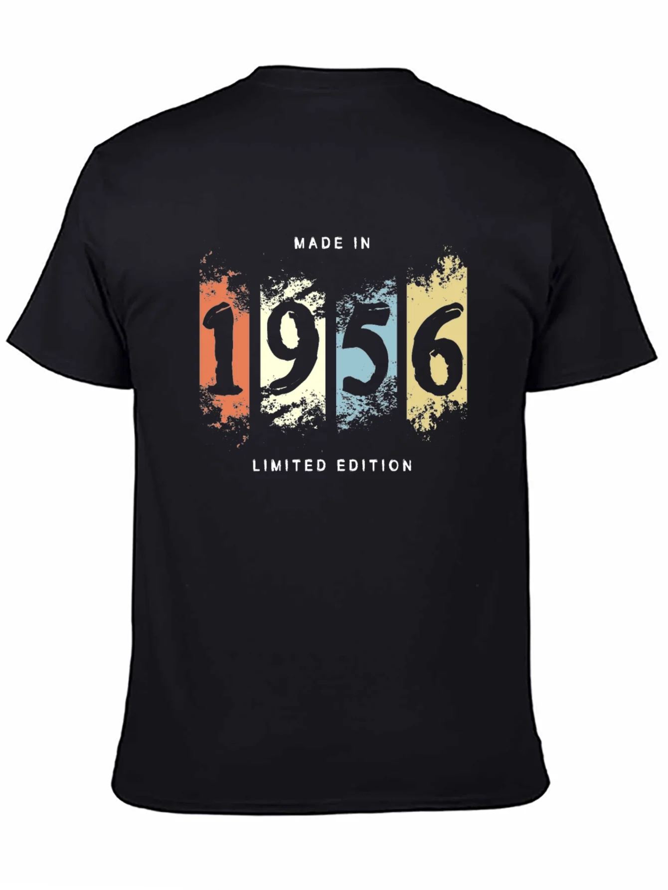 Vintage Made in 1956 Limited Edition Black T-Shirt