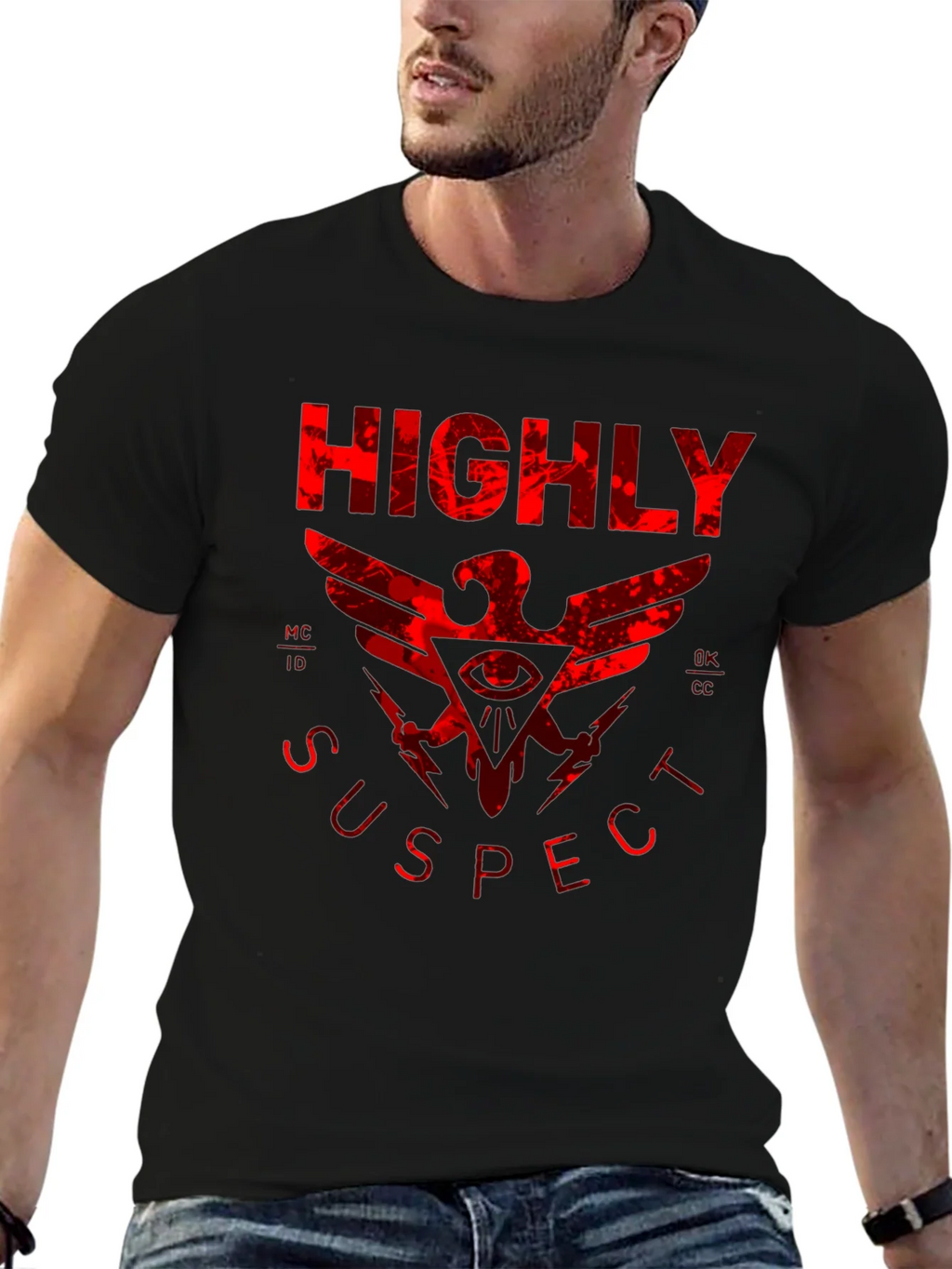Highly Suspect T-Shirt - Band Logo Black Tee