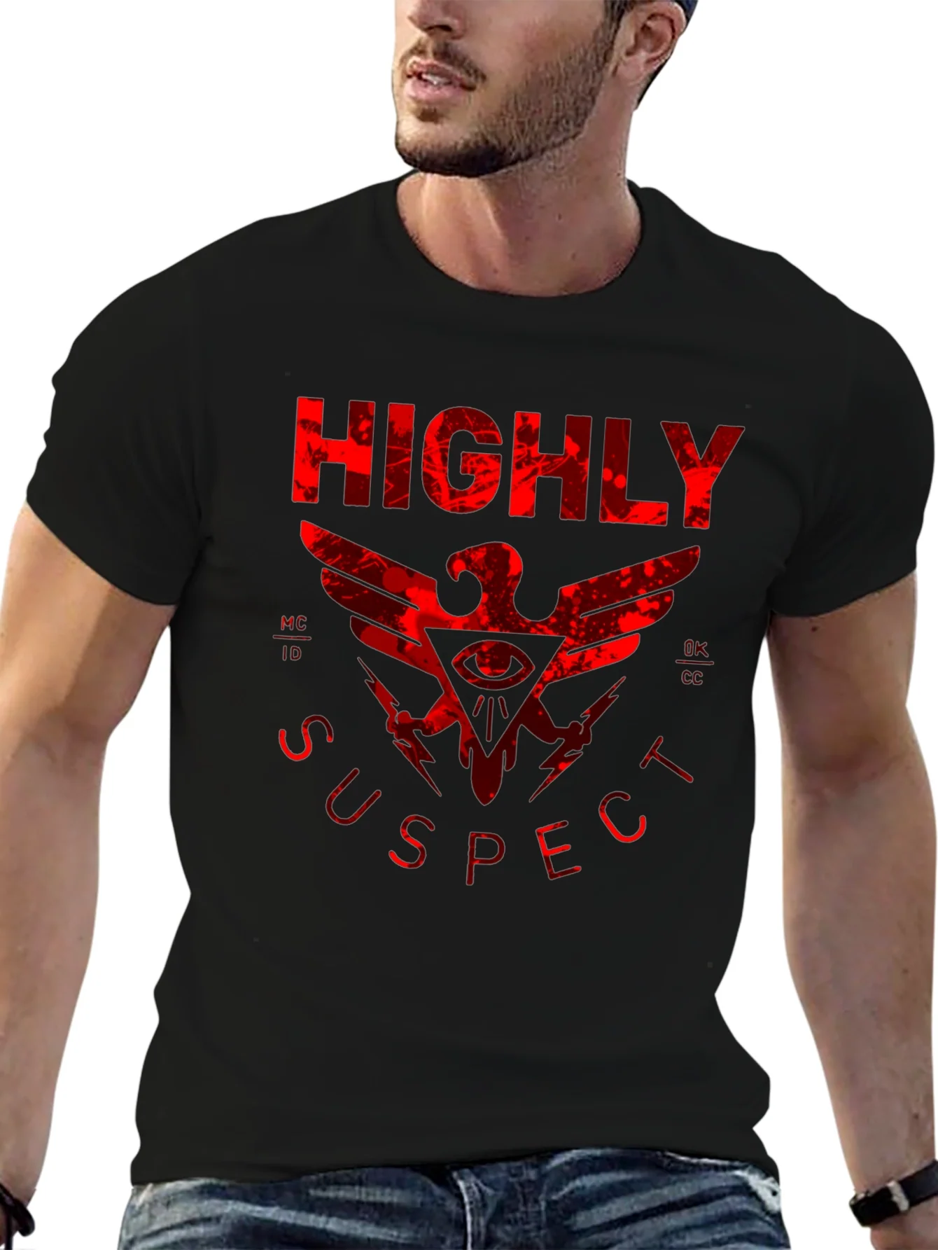 Highly Suspect T-Shirt - Band Logo Black Tee