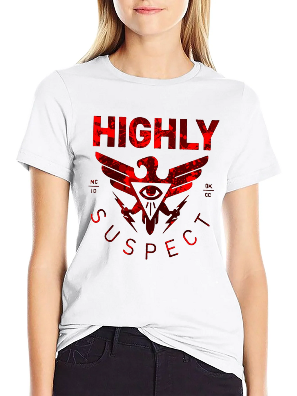 Highly Suspect T-Shirt - Band Logo Black Tee