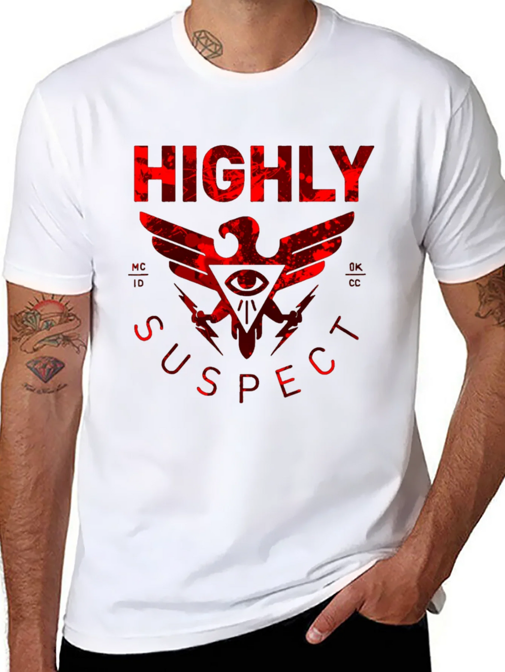 Highly Suspect T-Shirt - Band Logo Black Tee
