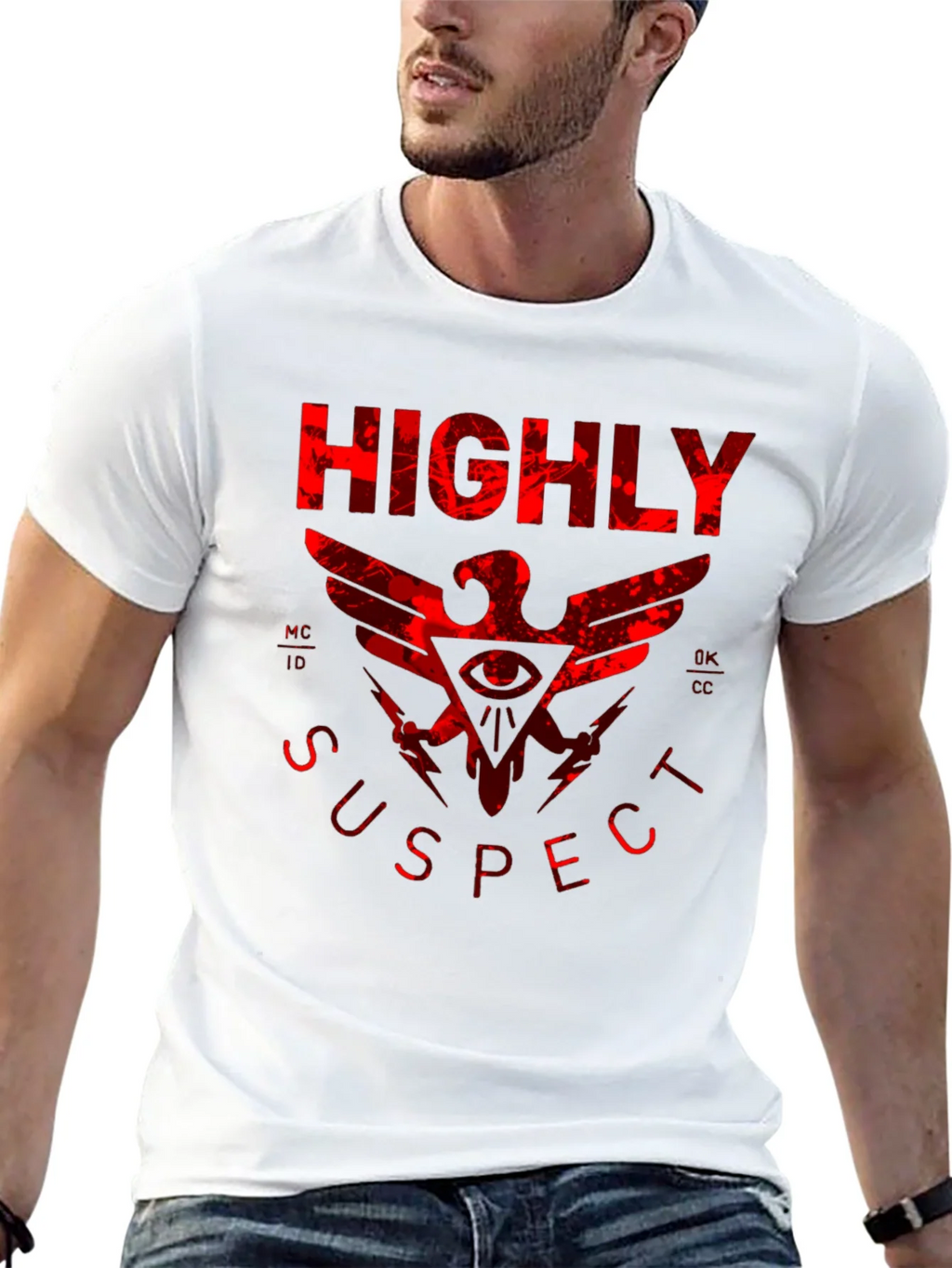Highly Suspect T-Shirt - Band Logo Black Tee