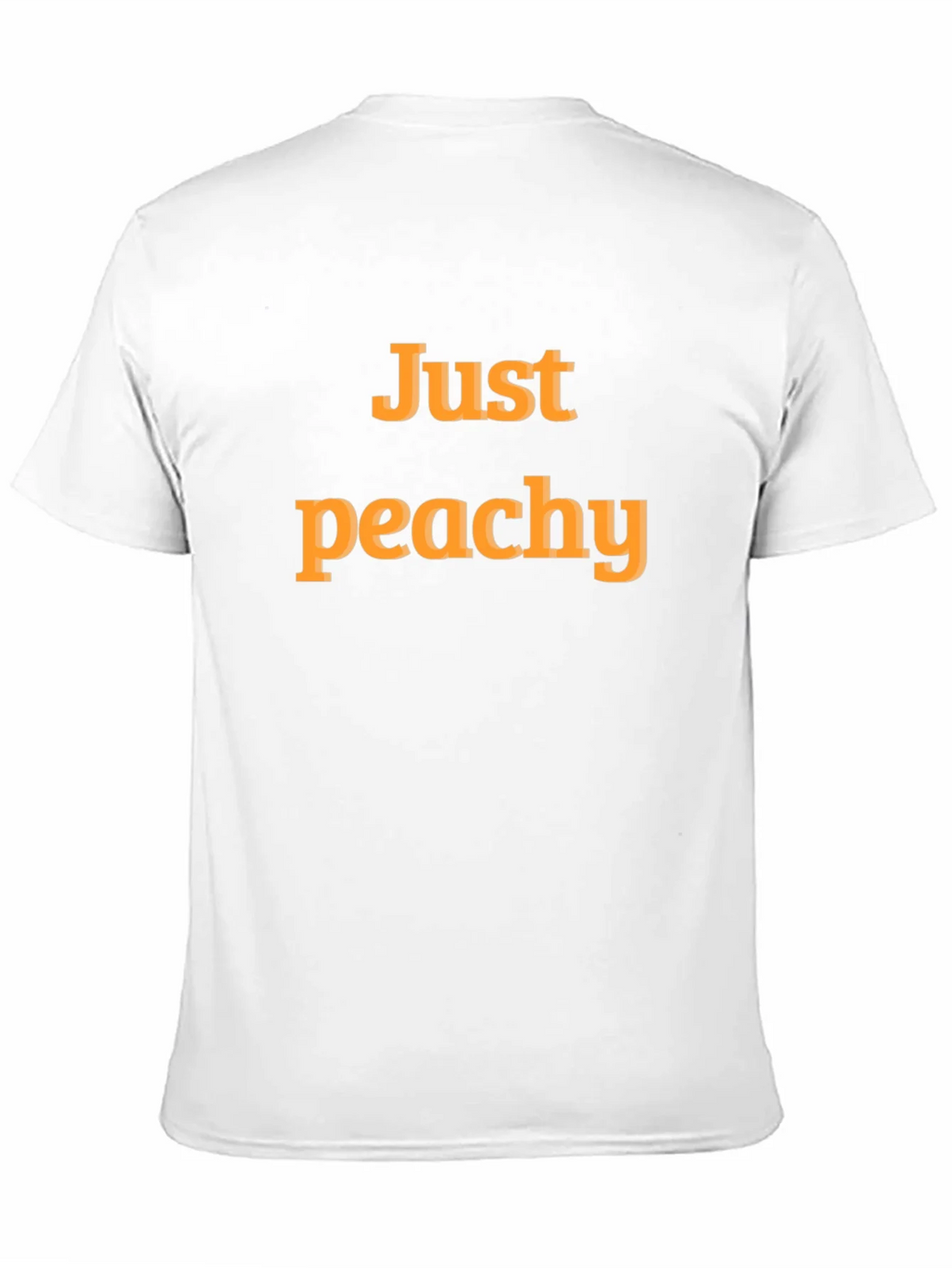 Just Peachy Graphic T-Shirt - Comfortable Casual Wear