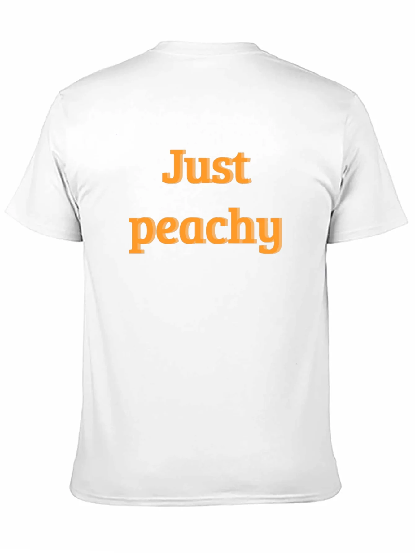 Just Peachy Graphic T-Shirt - Comfortable Casual Wear