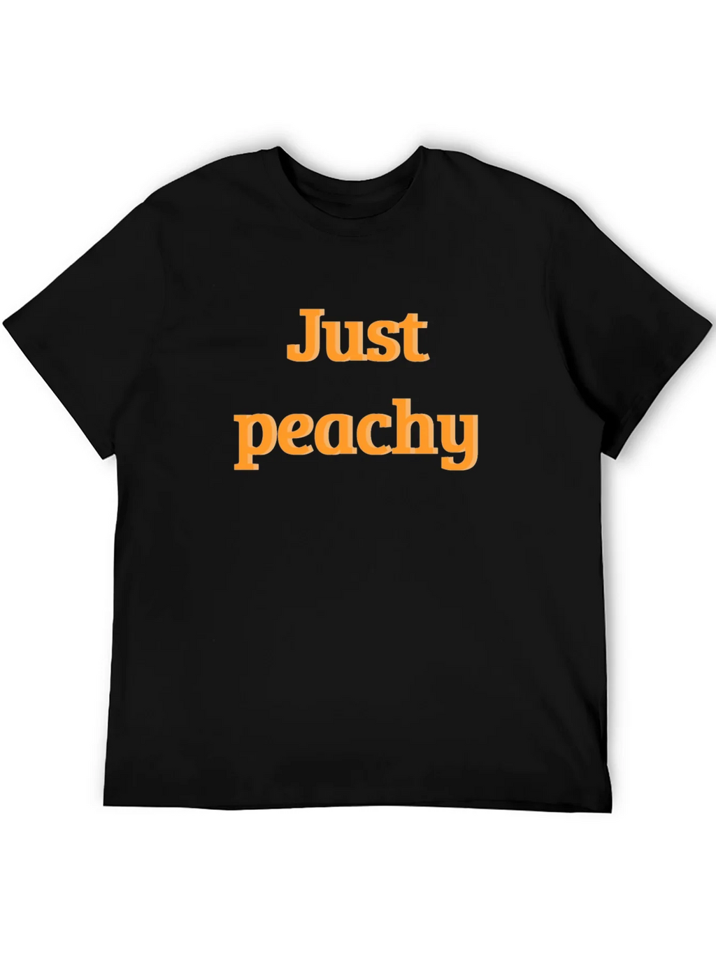 Just Peachy Graphic T-Shirt - Comfortable Casual Wear