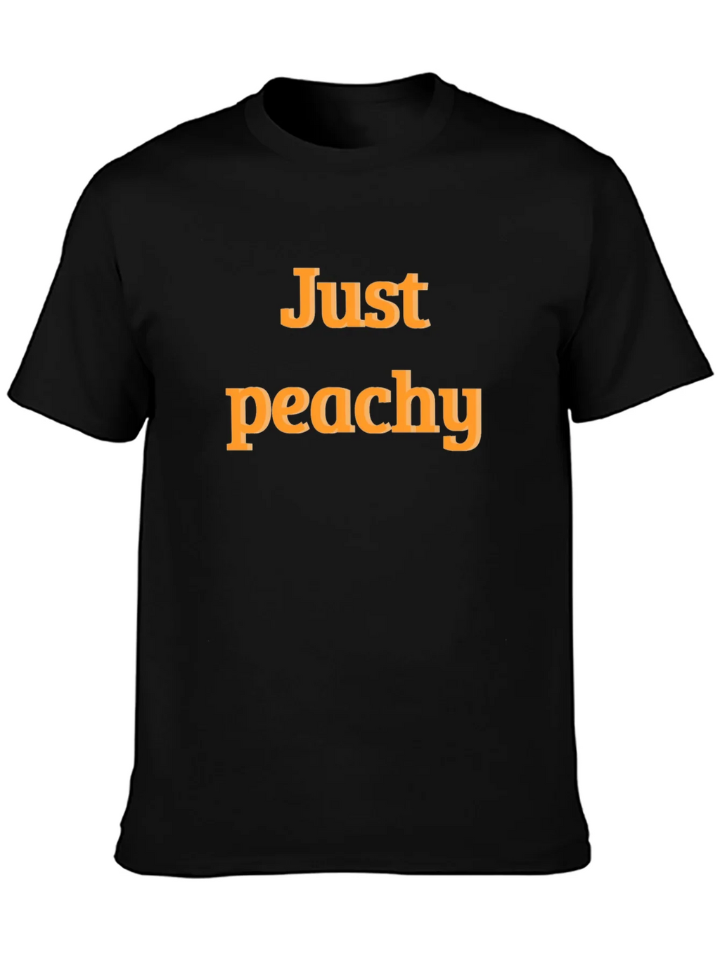 Just Peachy Graphic T-Shirt - Comfortable Casual Wear