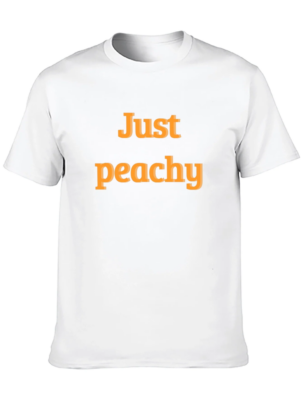 Just Peachy Graphic T-Shirt - Comfortable Casual Wear