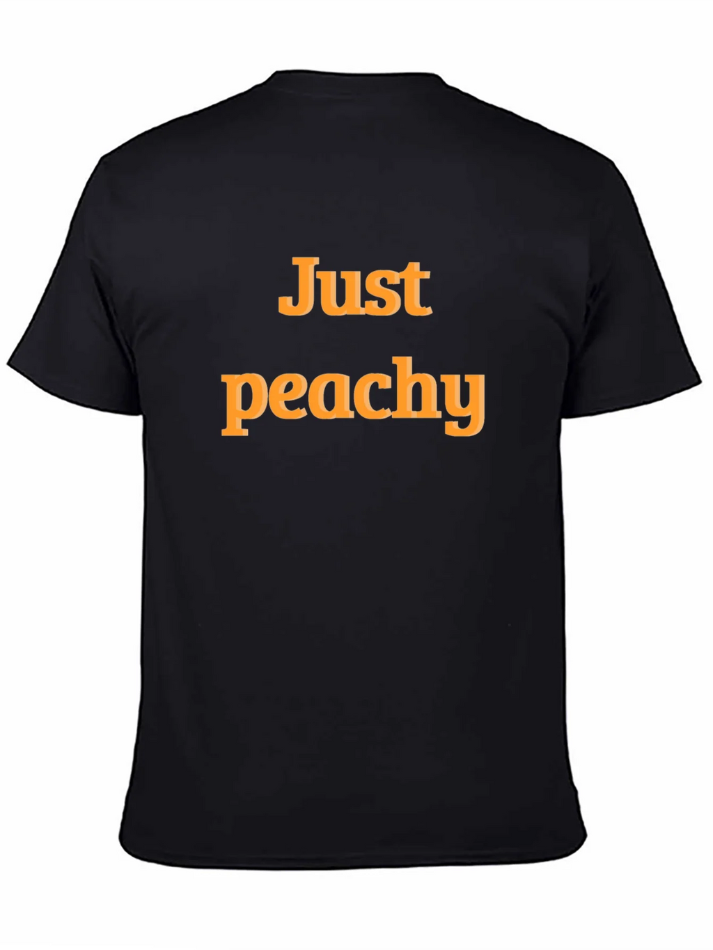 Just Peachy Graphic T-Shirt - Comfortable Casual Wear