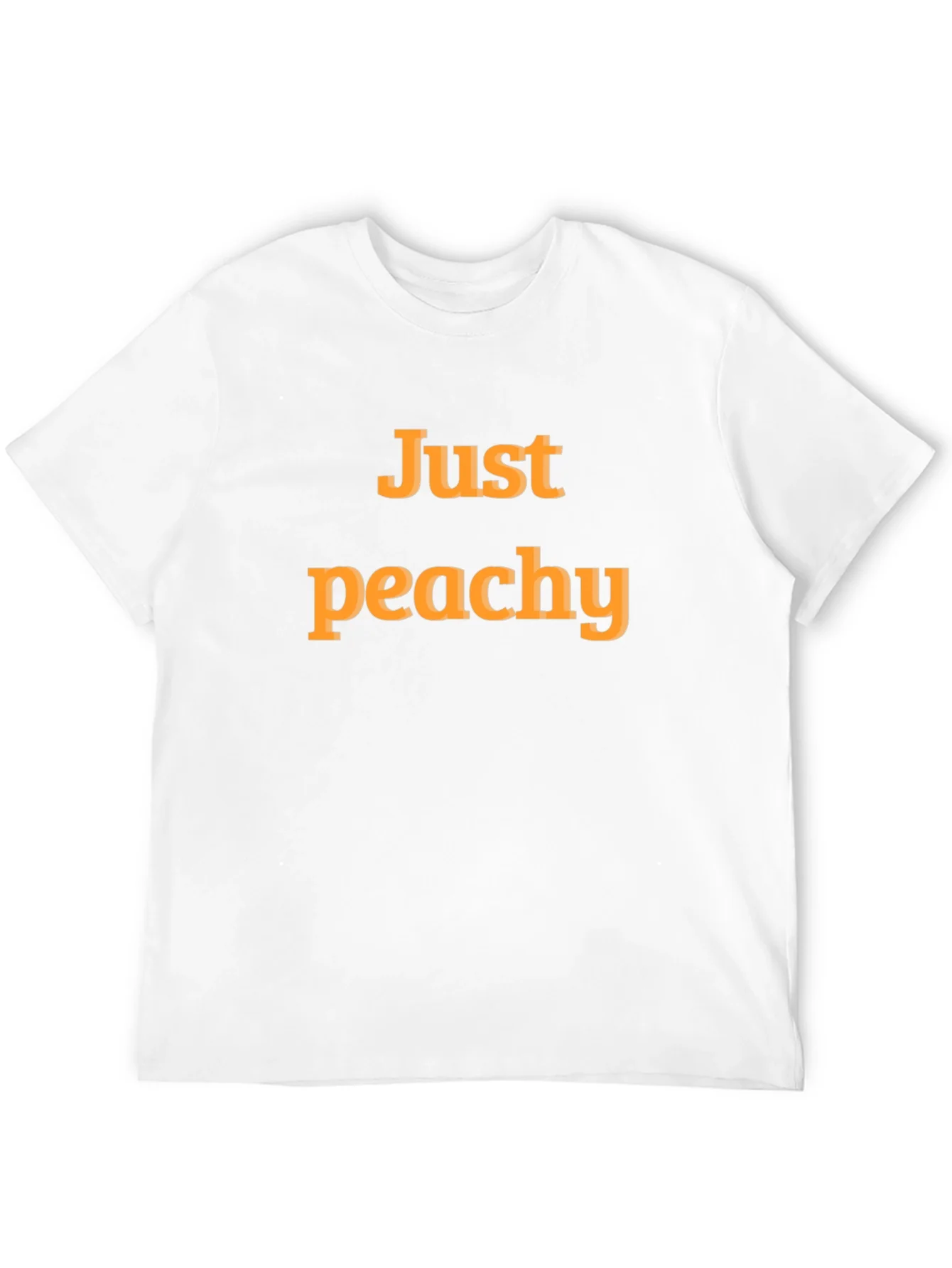 Just Peachy Graphic T-Shirt - Comfortable Casual Wear